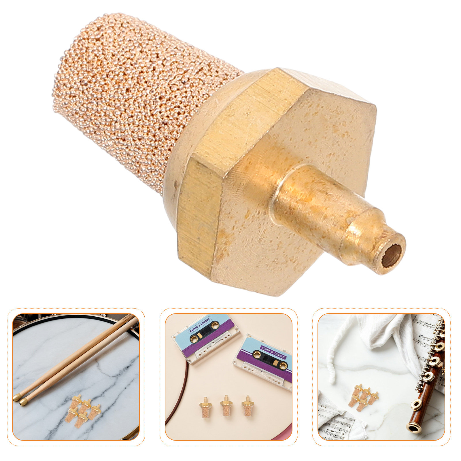 Nozzle Brass - 8 pièces, filtre en cuivre pour