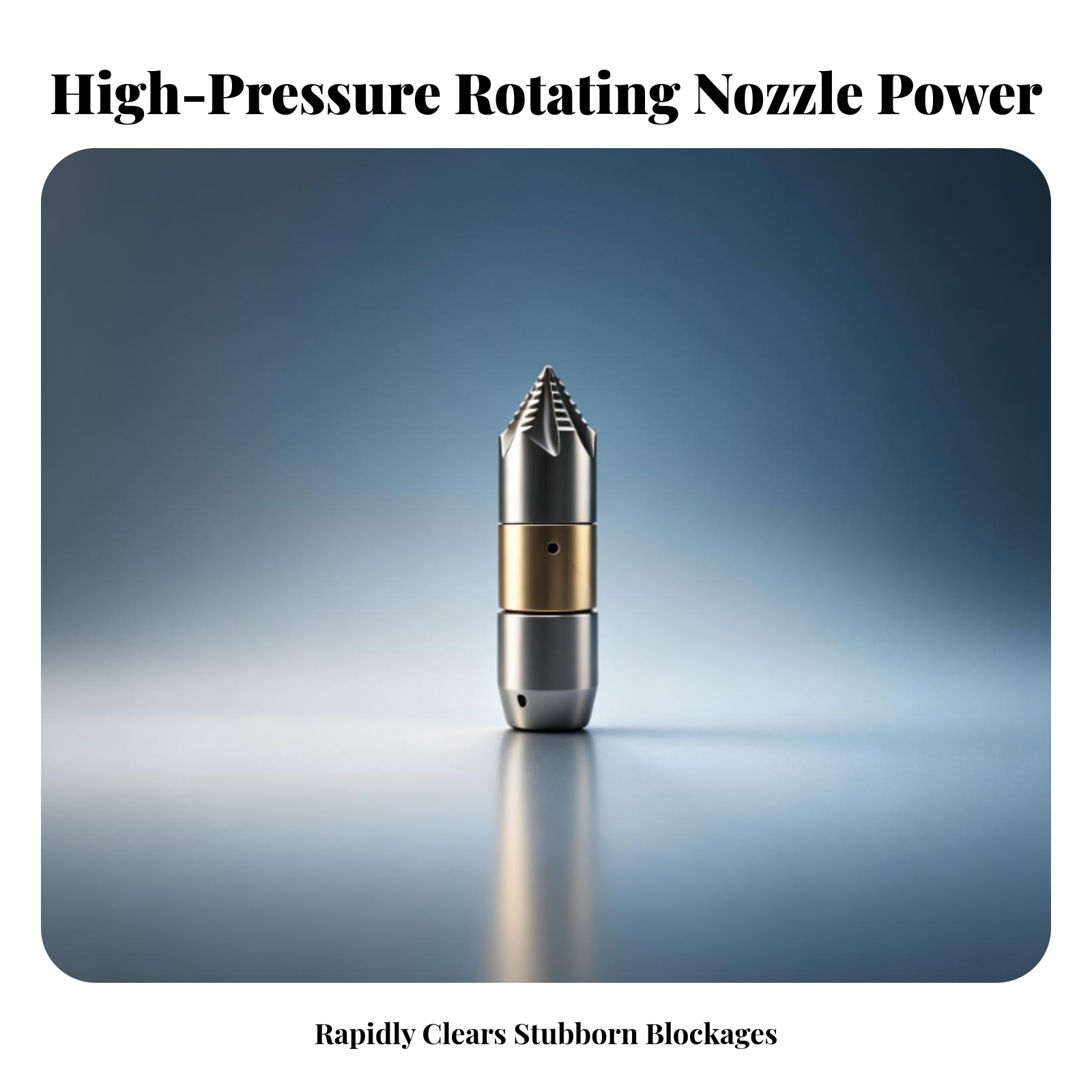Nozzle Brass - Buse de pulvérisation rotative résistante à