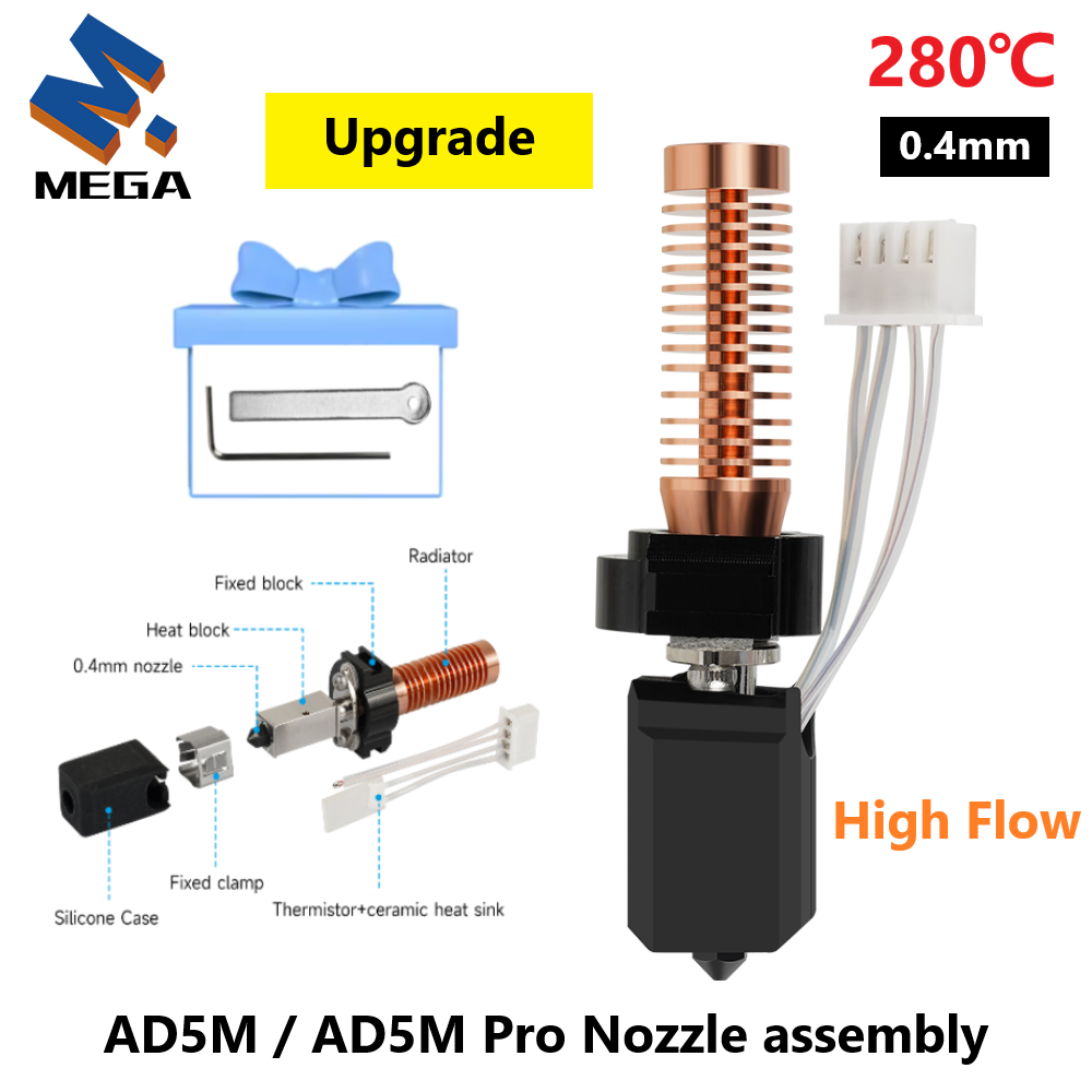 Hotend 0.4Mm - Mise à niveau pour Flashforge Adventurer