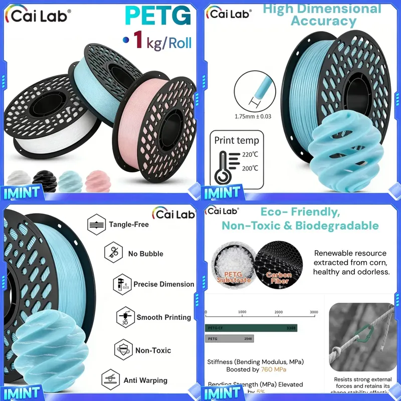 Filament PETG CaiLab 1 kg, 1,7 - Petg Filament avis et prix