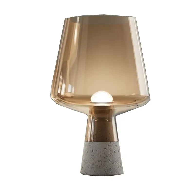 Lampe de table en ciment, desi - Glass Bed avis et prix