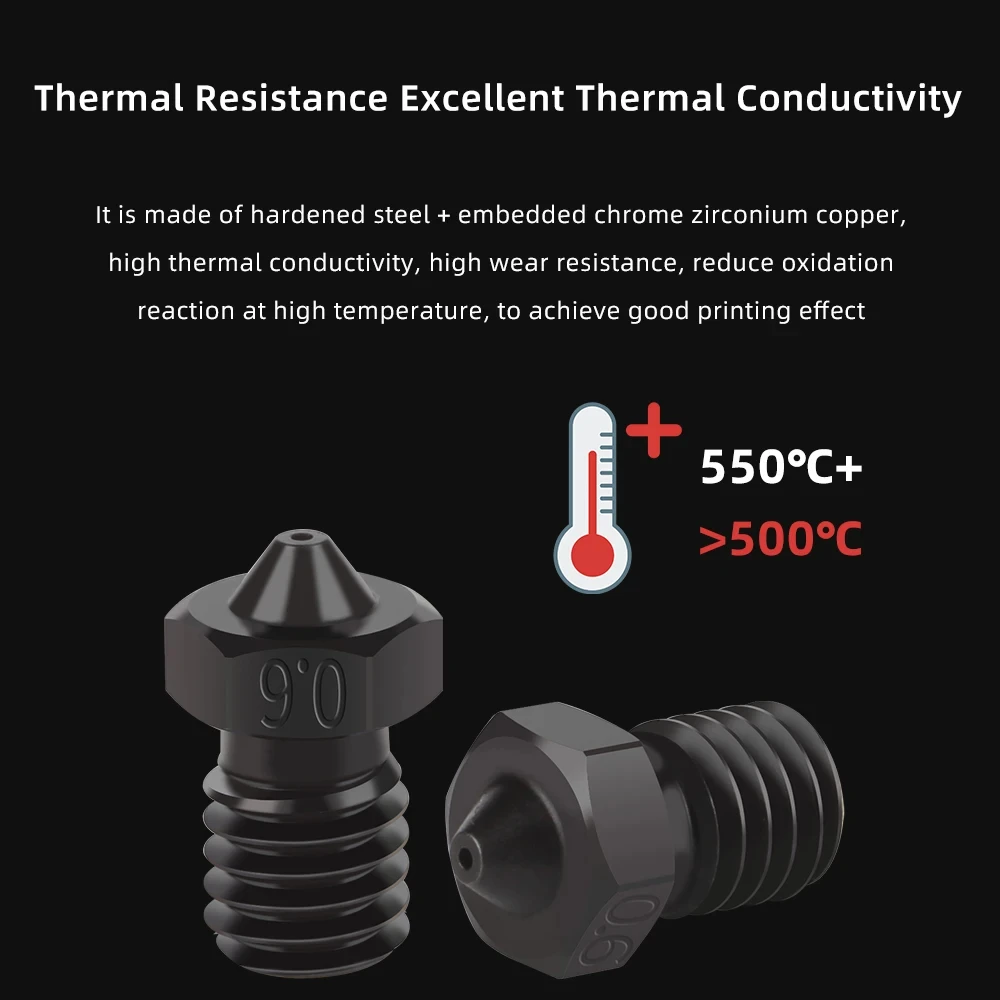 Buse E3D 0.2/0.4/0.6/0.8mm en  - Nozzle Tungsten avis et prix