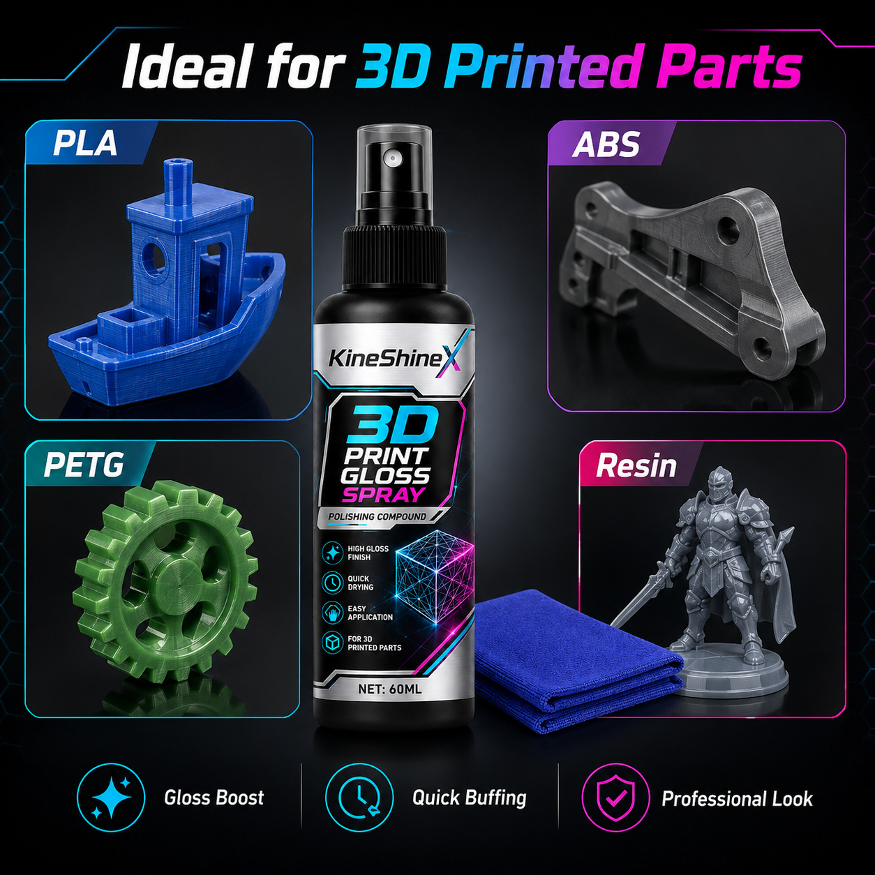 Composé de polissage brillant  - 3D Printer Stand avis et prix