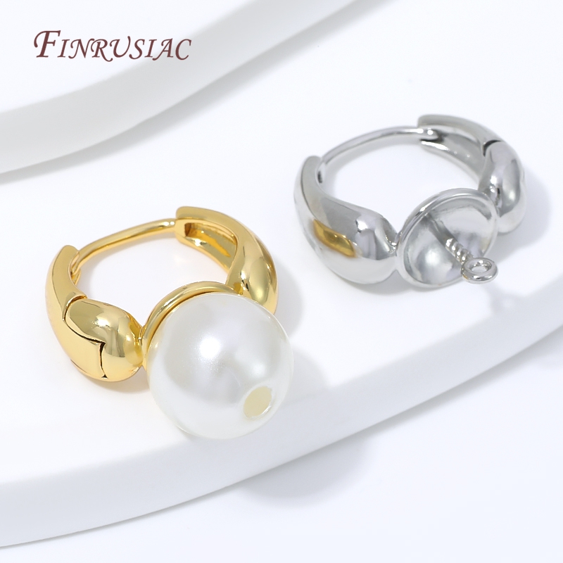 Boucle d'oreille Huggie plaqué - Nozzle Brass avis et prix