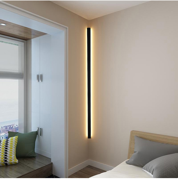 Lampe murale d'angle longue et - Glass Bed avis et prix