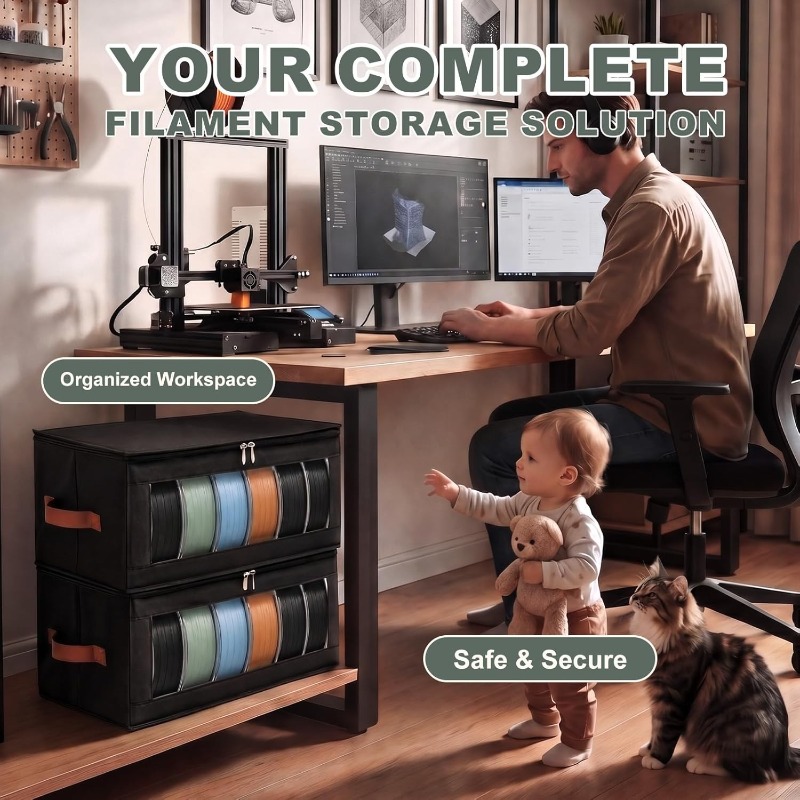 Conteneurs de stockage de fila - Enclosure 3D Printer avis et prix