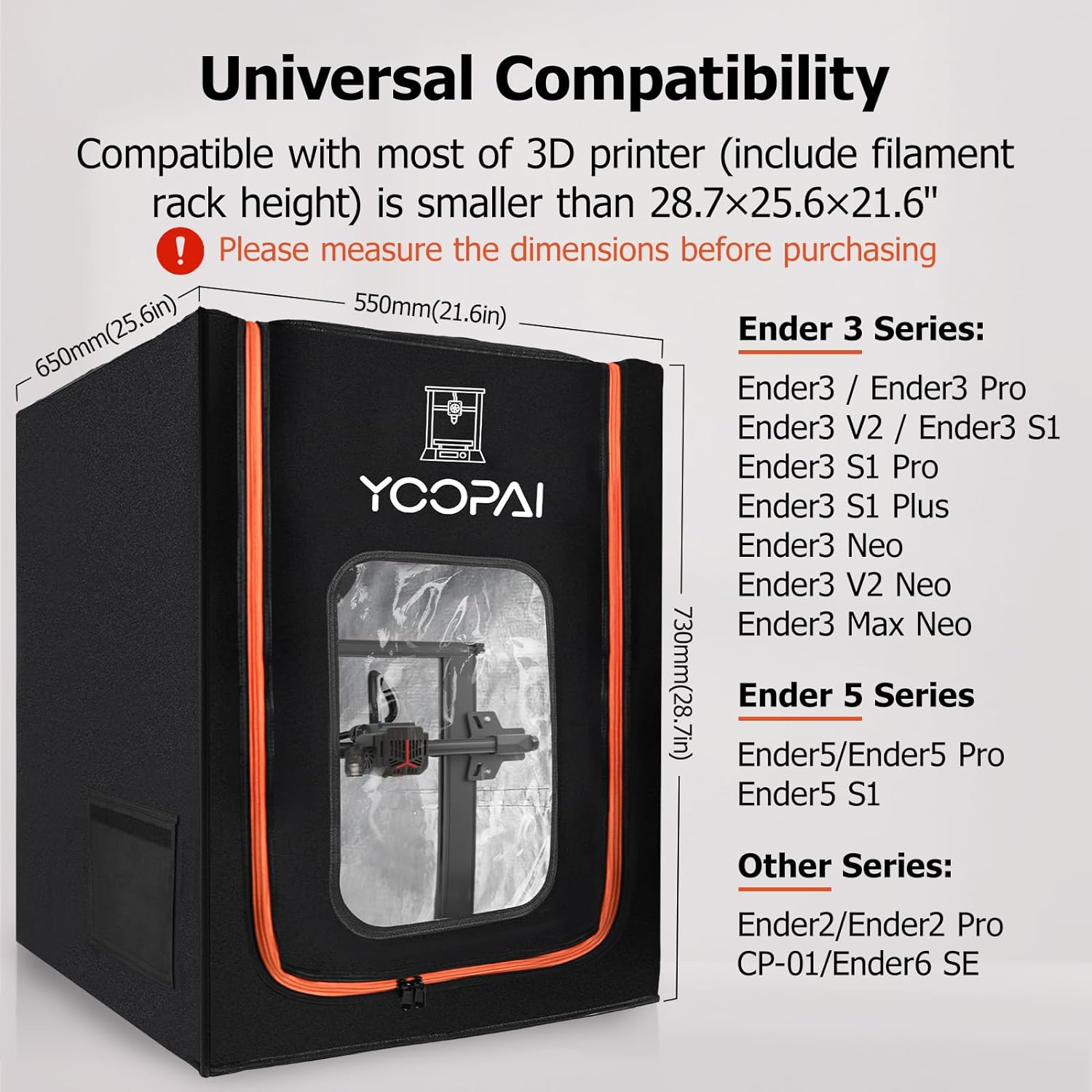CREALITY YOOPAI Maison d'impri - Enclosure 3D Printer avis et prix
